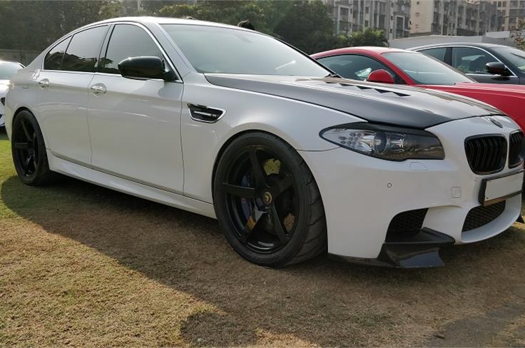 When 550hp isn't enough. This BMW M5 makes upwards of 800hp! 